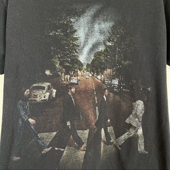 The Beatles 2008 Vtg Band Abbey Road Tee T Shirt - Picture 4 of 5